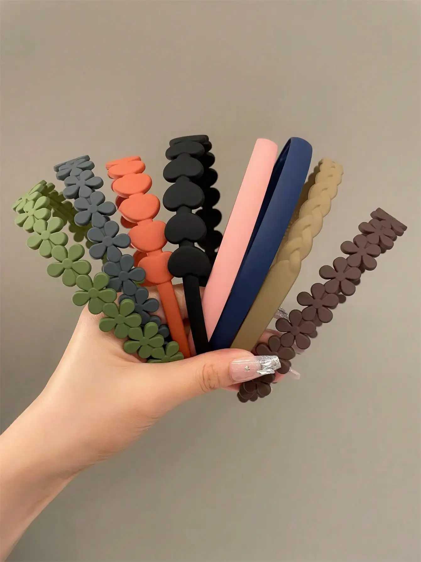 8 pieces wens band Wavy band teeth band clip Wens hair clip pressure hair tie usually for daily use X250812