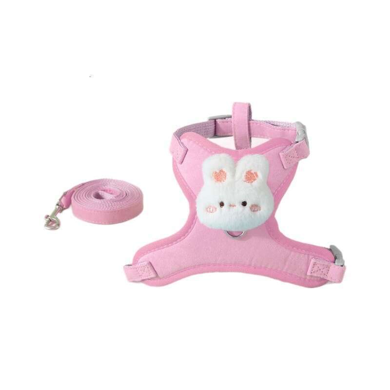 Vest Style Walking Leash for Dogs Teddy Bichon Small Breed Chest Harness Outdoor Dog Chain Pet