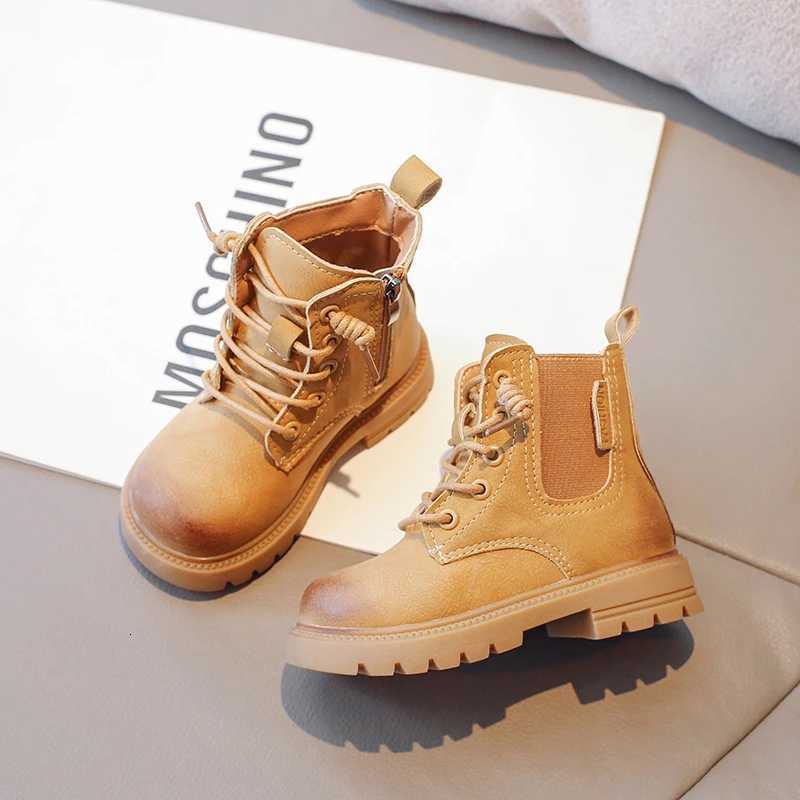 Fashion Children Booties Keep Warm Waterproof Anti-Slip Abrasion Resistant High Quality Lightweight Outdoor Casual Kids Boots XJ250812