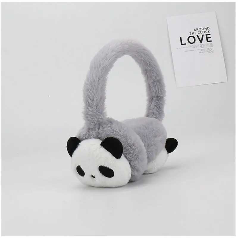 Maikun New Cartoon Childrens Plush Fluffy Earmuffs Students Winter Warm Cute Panda Ear Bags XJ250812