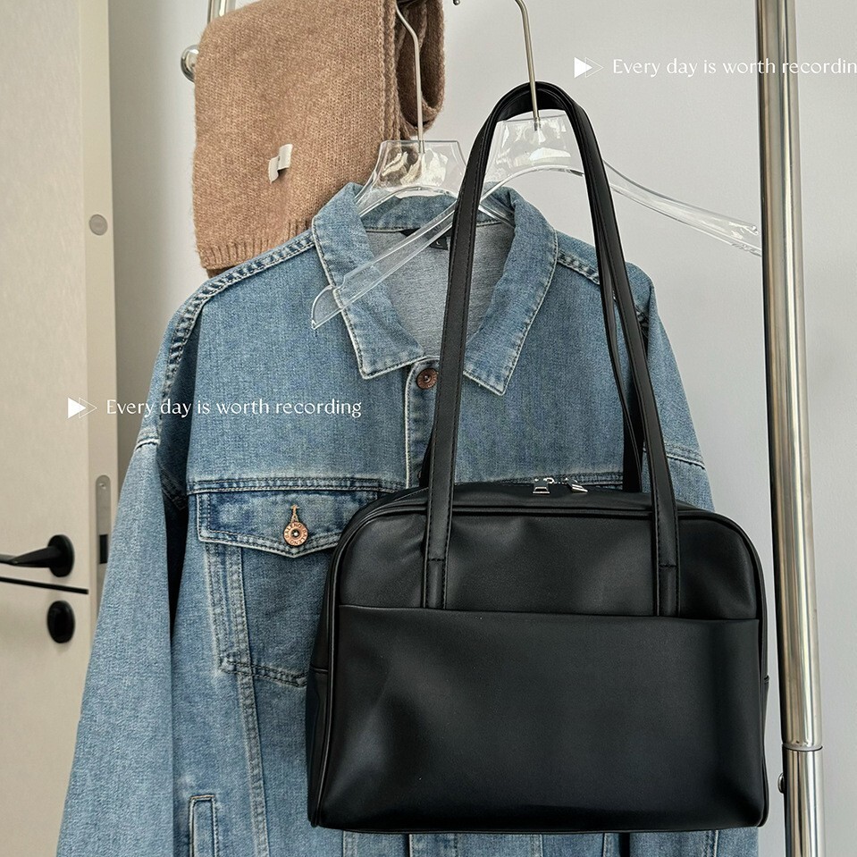 Korean Style Shoulder for Women Autumn New Underarm Bag Versatile Large Capacity Tote ddmymarket