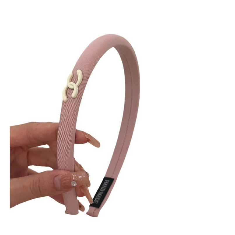 Girly Color~ aron Fresh High Crown Letter Sponge Heightening Contrast Color Headband Clip Hair Accessory