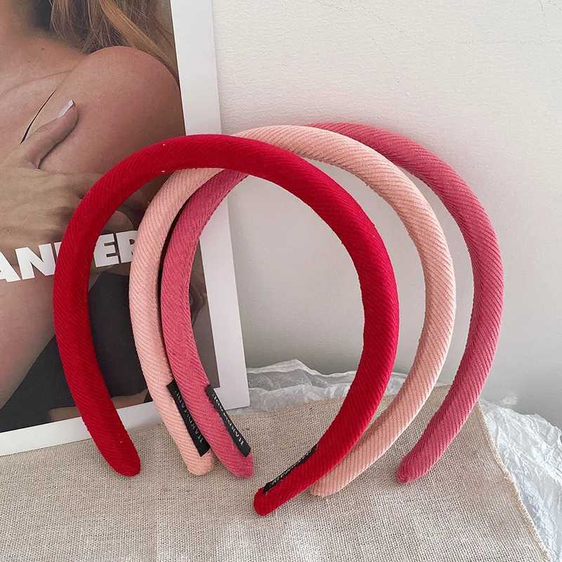 New Red Thin Band for Wen Sweet Sponge Hair Hoop Christmas Decorate Hair Band Girls Fashion Hair Accessories Gifts X250812