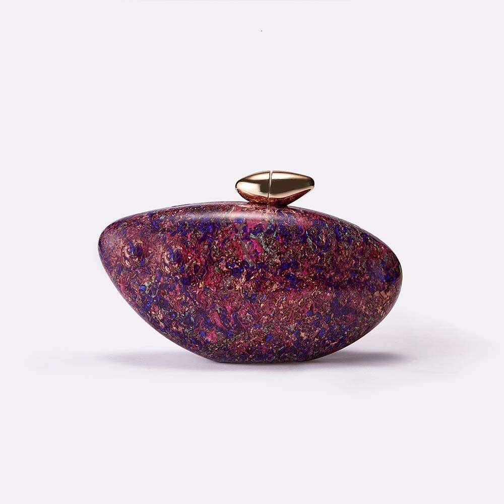 New Transparent Fashion Trend Bullet Head Acrylic Simple Evening Clutch Bag For Women B5