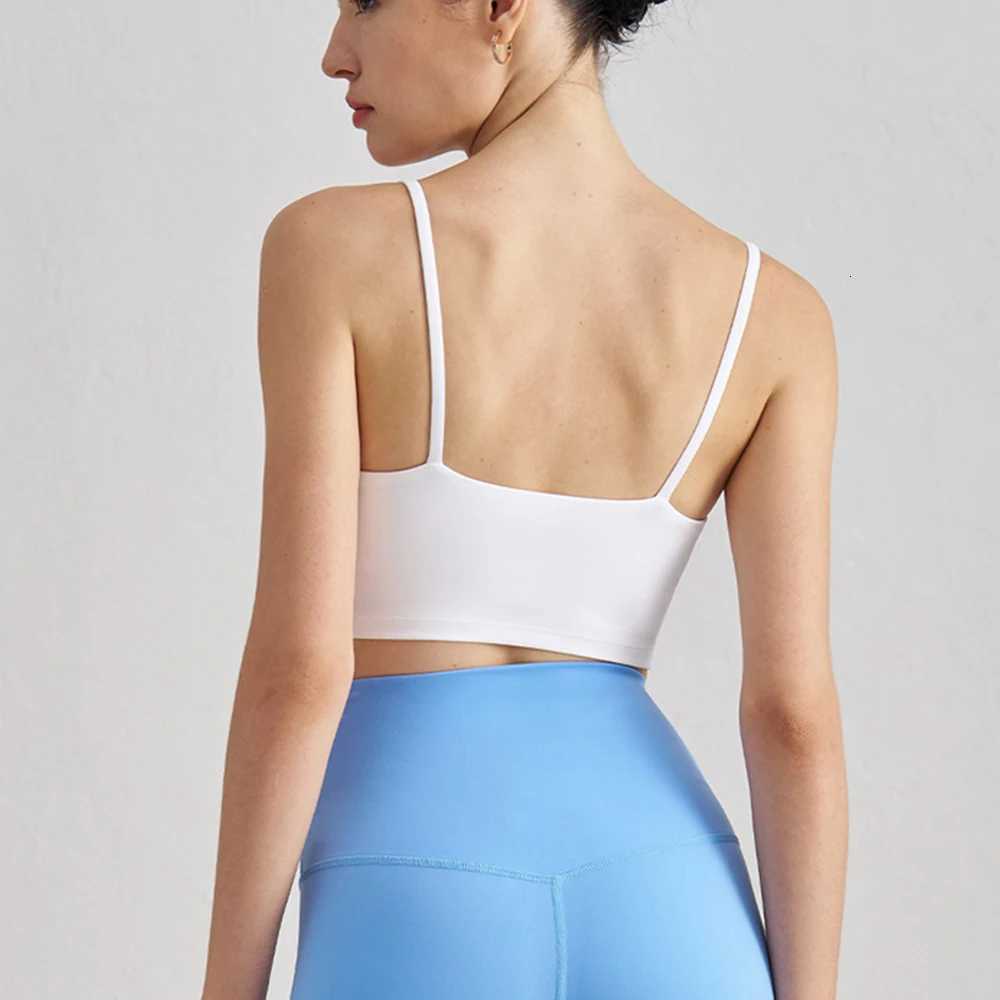 Sexy Fashion Strap Top Women Sport Bras Breathable Quick-Drying Shockproof Underwear Fitness Running Exercise Bra Z250812