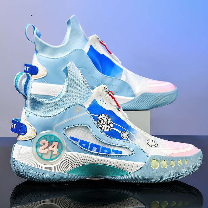 Free shipping Basketball High Quality Cushioning Sports Men's Breathable Practical Competition Shoes Fashion Chinese Combat Boots