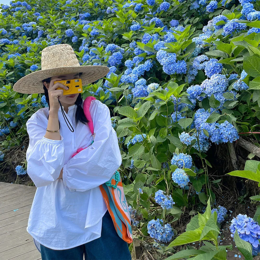 Color Striped Crochet Wrist Bag Women Handbags Cute Knitting Shoulder Crossbody Bags for Women Candy Color Shopper Tote 250809