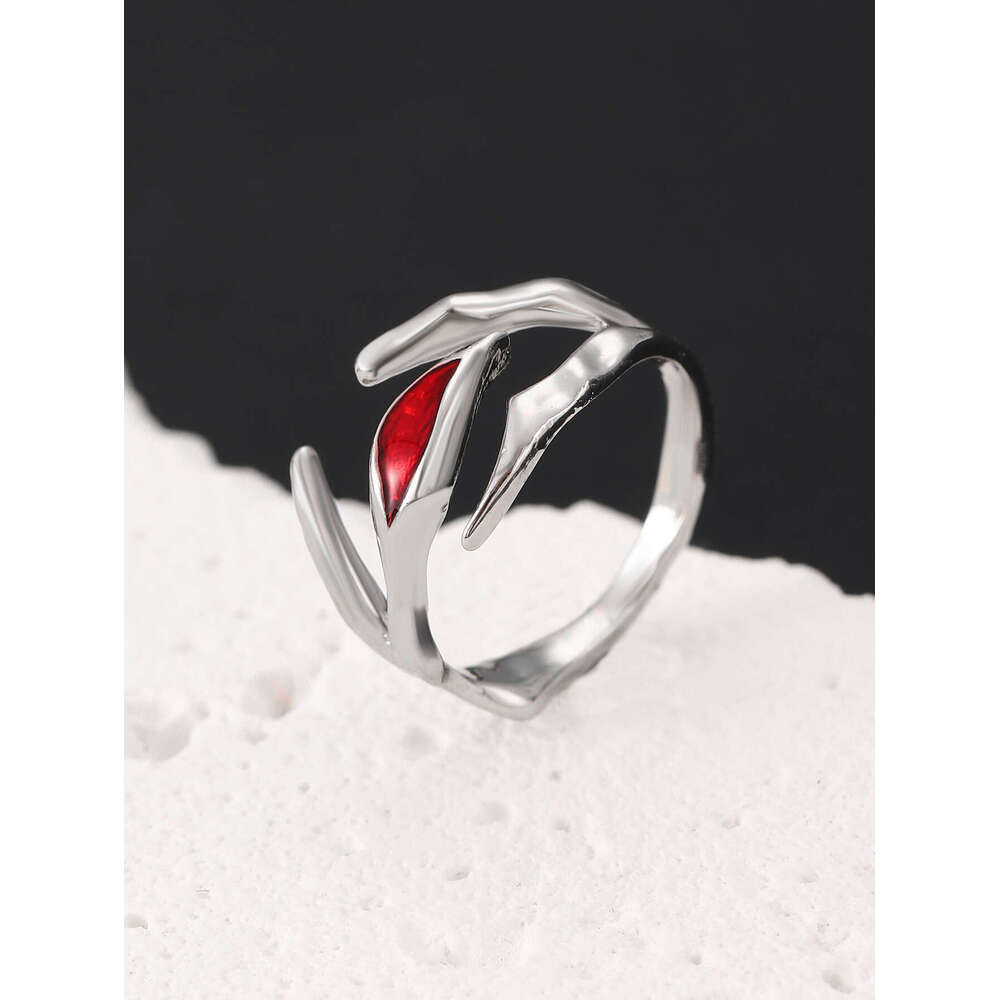 Gothic Punk Design High-End Adjustable Joint Ring Unisex