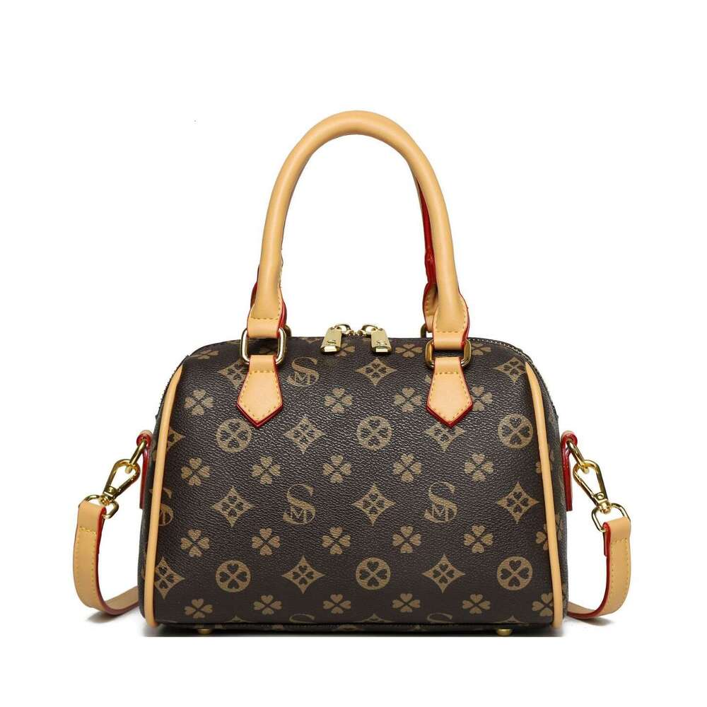 Pillow 2025 New Versatile Handbag Vintage Boston High-Value Commuter Shoulder Crossbody Women's Bag