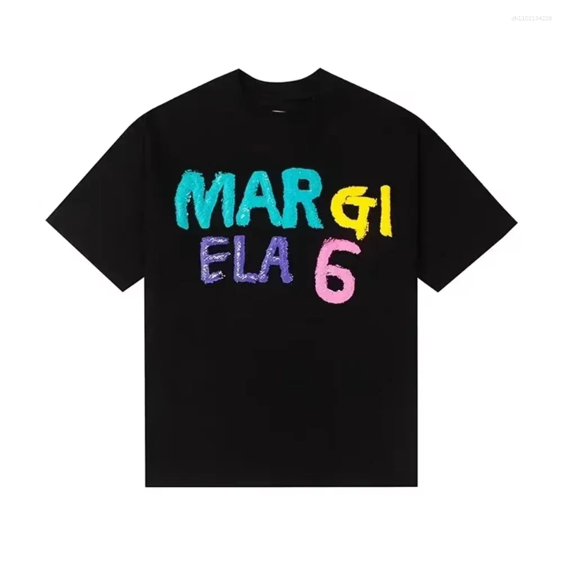 Men's T Shirts 2025 Summer Loose Black Digital Printing Crew Neck Design T-shirt Fashion Casual Versatile Couple Top Men