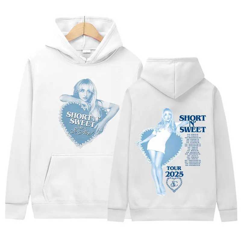Singer Sabrina Carpenter Tour 2025 Album Merch Hoody Short N Swt Casual Oversized Sweatshirt Unisex Vintage Aesthetic Hoodies X250812