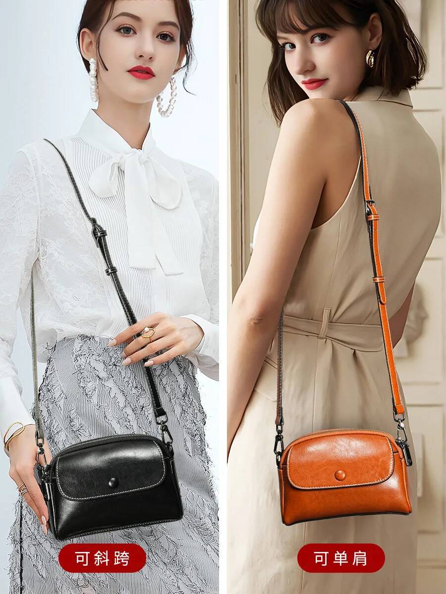 2025 Small Shell bag leather lipstick Pouch lady cellphone purse designer shoulder crossbody handbag mini ddmymarket
