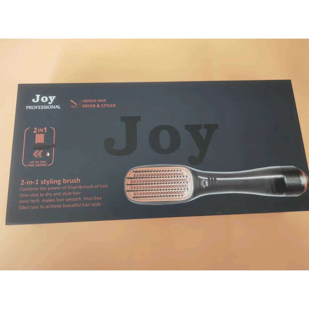 New Electric In Hot Air Styling Hair Dryer Comb Curling Iron