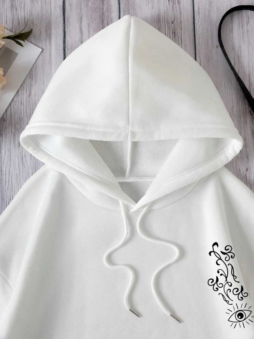 Star Sun Moon Eye Personality Pattern Mens Sweatshirt Vintage Oversize Hooded Street Casual Hoodie Autumn Simple Soft Clothes Y250811