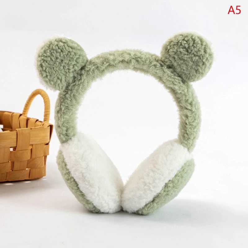 ute Bear Ears Plussh Earmuffs Children Cartoon Animals Winter Warmear Warmers Women Men Faux Furry Earmuffs Headband Ear Cover XJ250812