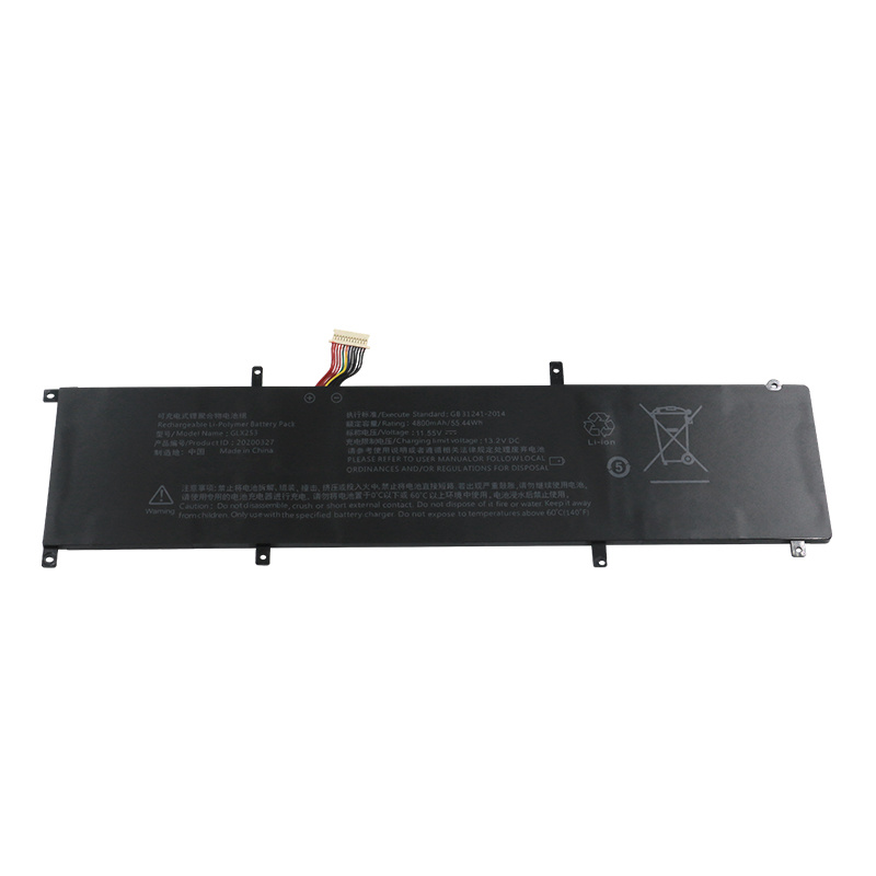 New GLX253 20200327 Laptop Battery Replacement for Hipaa S5 X7 T1 Addin for Gmolo Core I7 Geforce MX250 for Pinchun Z9 GLX255 GLX258
