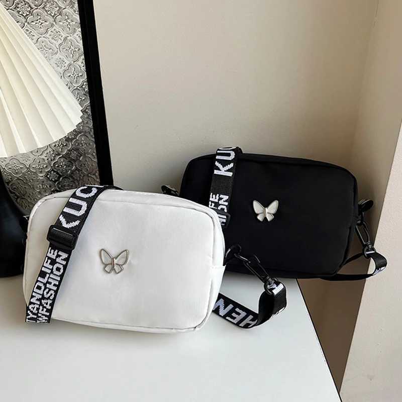 Mens and Womens Single-Shoulder Cross-Body Bags with Unique Design Butterfly Small Bag Shoulder Strap Letters Z250812