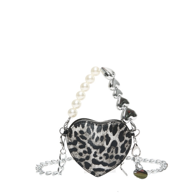mini handbag womens bag summer trend leopard crossbody bag chain cute pericardium 250726