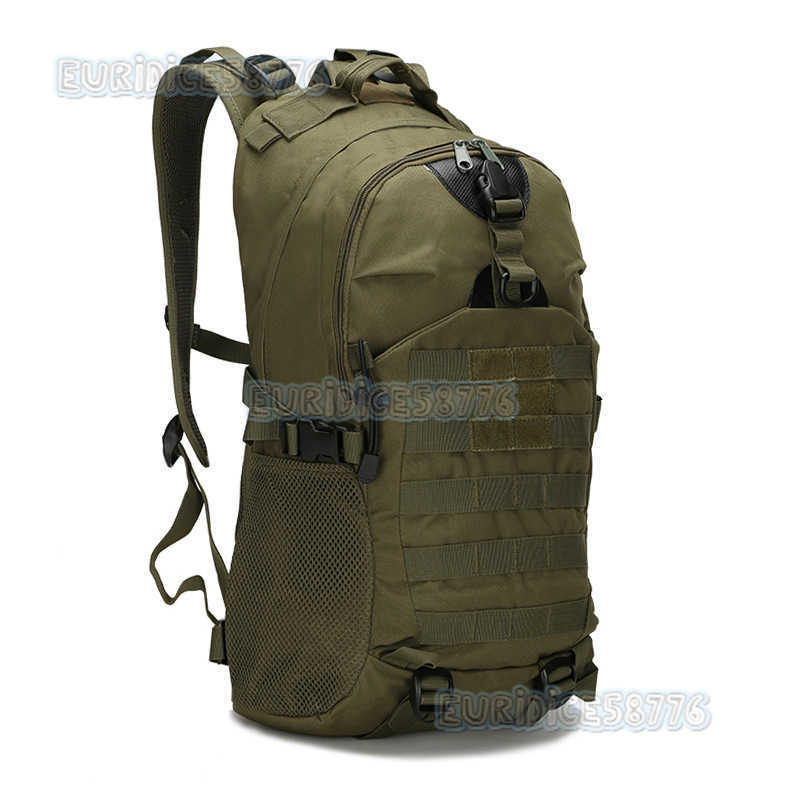 Outdoor Leisure Sports Camouflage Tactics Backpack Hiking Bag Load Bag Travel Function Luggage Molle Backpack H250811