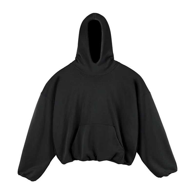 Multicolour Mens Womens Cotton Plus Short Wide Profile Double-layer Hoodie Men Women Solid Color Streetwear Winter ropa hombre Y250811