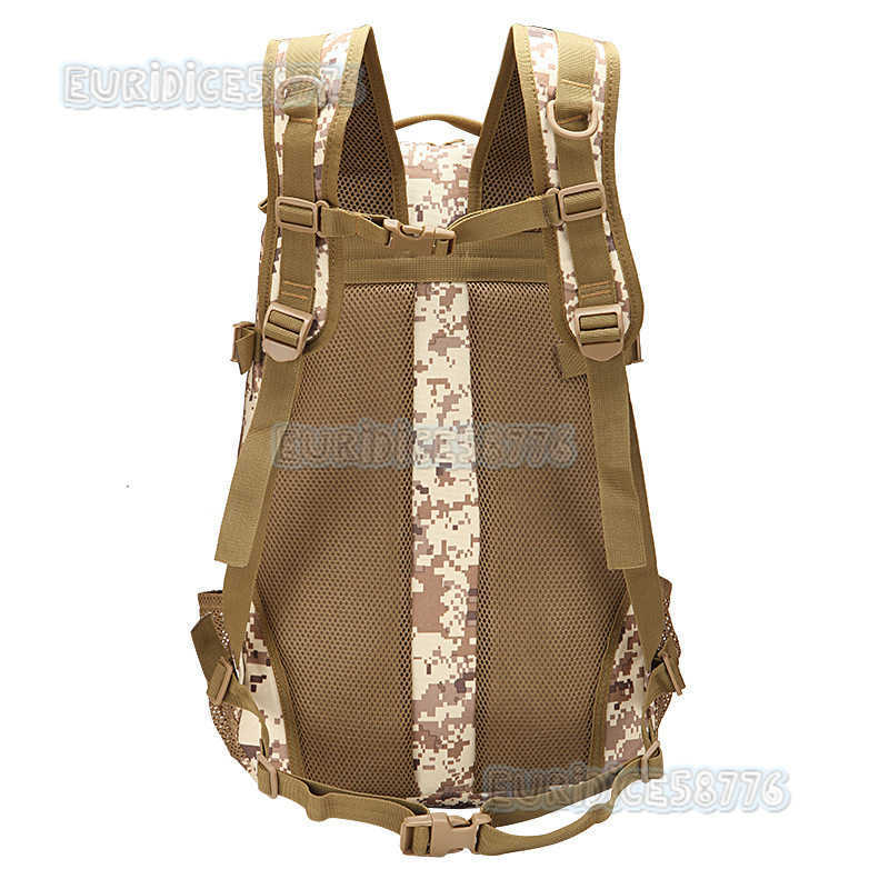 Hiking Bag Outdoor Sports Travel Army Camouflage Backpack Oxford Cloth Tactical 3p Backpack H250811