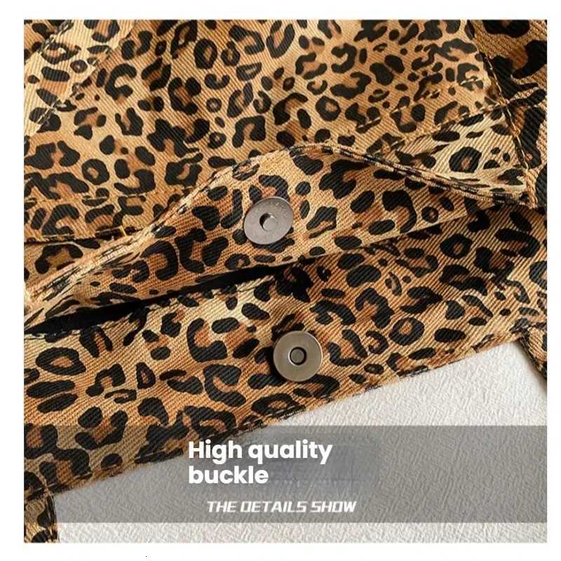 Fashion Large Capacity 2025 Winter New Handbags Leopard Pattern Tote School Work Shopping Bag Canvas Shoulder Bag Z250812