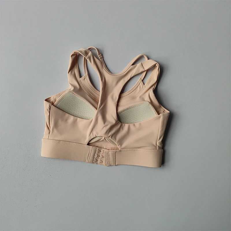 Nude Sense Sports Underwear Anti-vibration High-intensity Running Bra Fitness Clothing Anti-sagging Sports Vest for Women Z250812