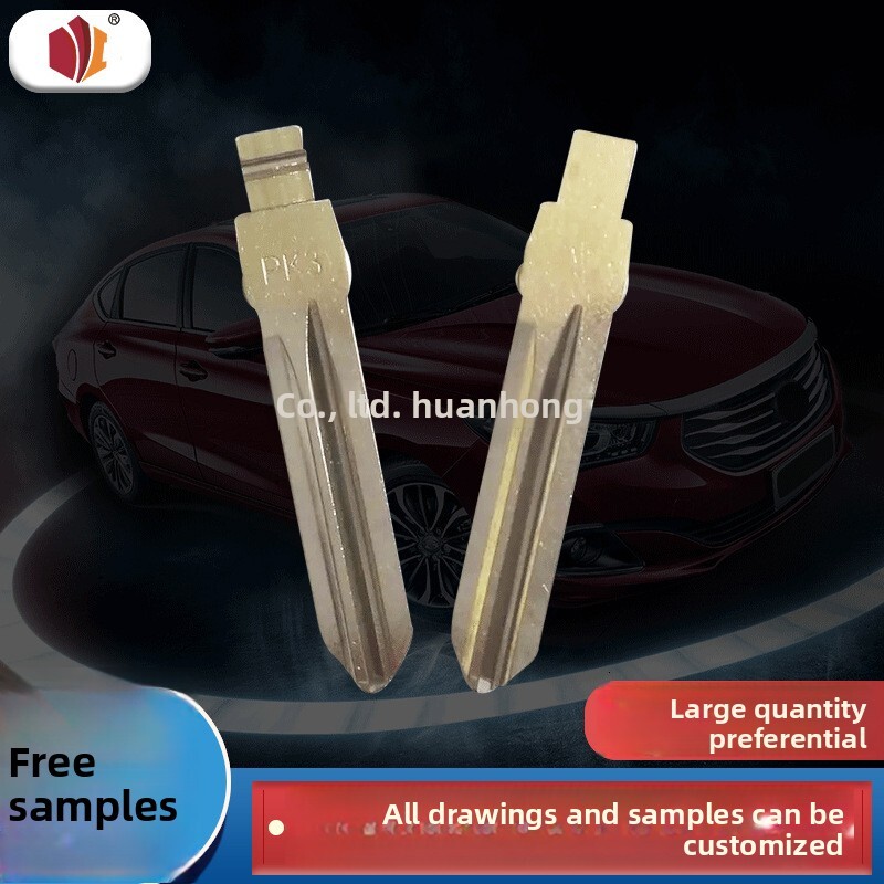 Car Remote Key Replacement Head Buick LaCrosse Original Blank Folding Copper