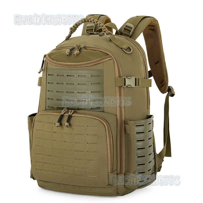 Tactical Camouflage Hiking Travel Bag Outdoor Trekking Camping Backpack Multifunctional Breathable Large Capacity Rucksack H250811