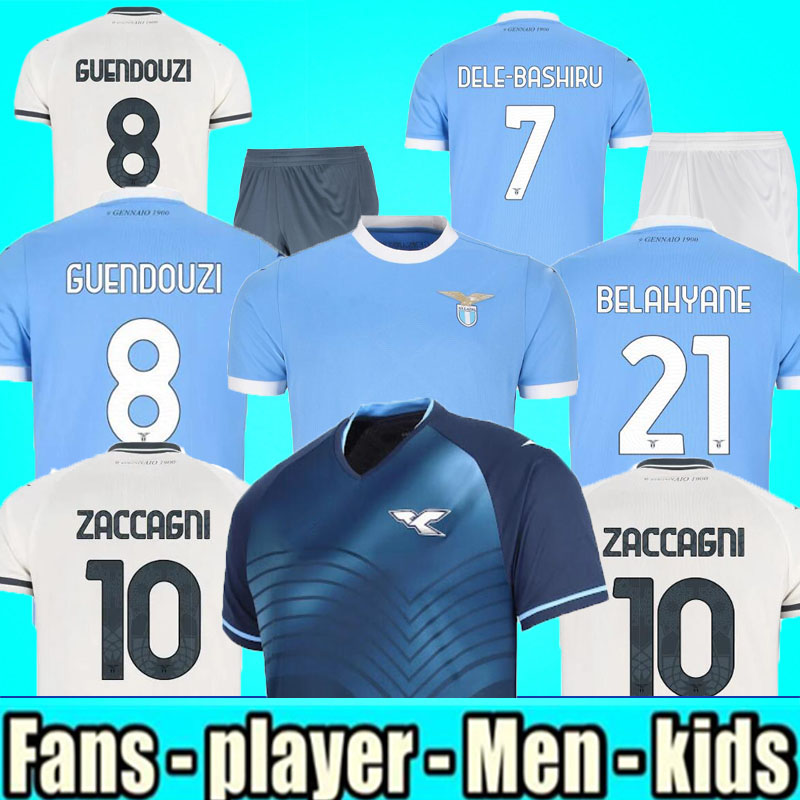 2025 2026 Lazio soccer Jerseys maglie 25 26 IMMOBILE LUIS BASTOS SERGEJ BADELJ LUCAS J.CORREA ZACCAGNI MARUSIC men kids kit football shirt