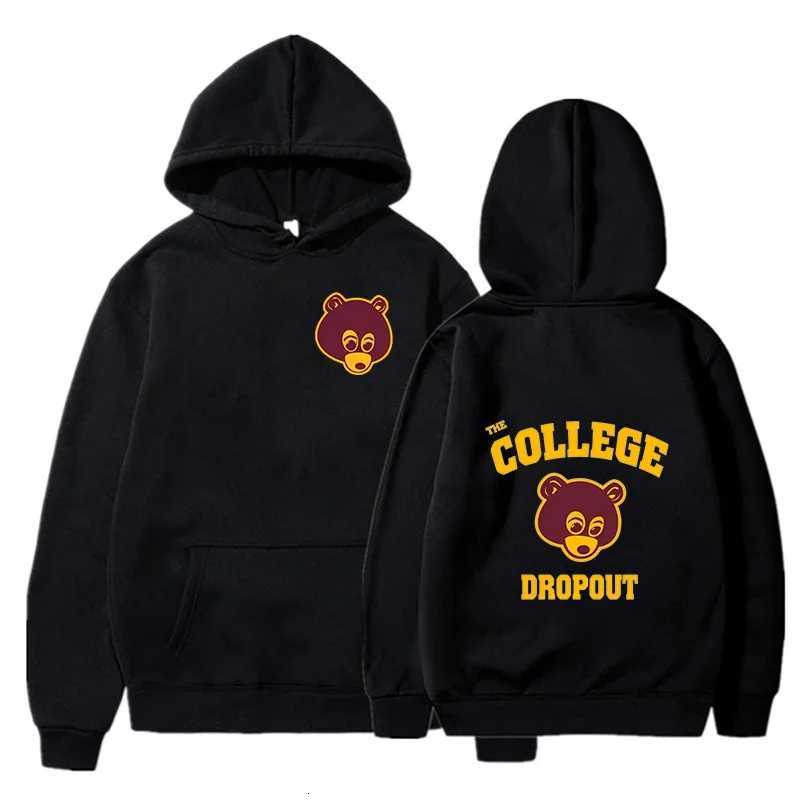 Best Famous The College Dropout Graphics Hoodie Men Womens Hip Hop Rap Vintage Sweatshirt Male Casual Hoodie X250812