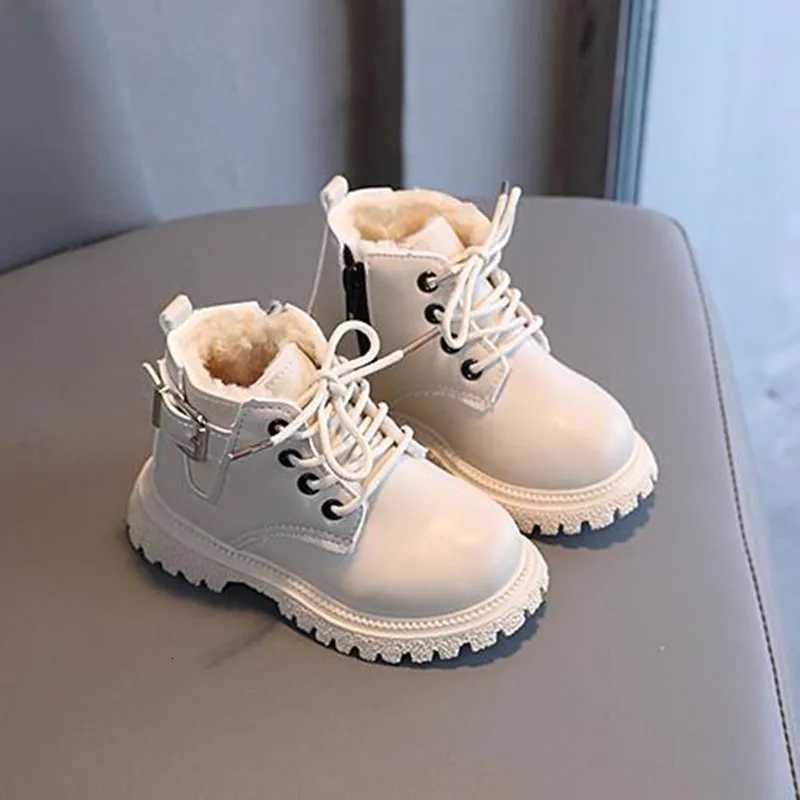 100% Cotton Linen Cotton Linen Cotton Beige Toddler Snow Boots Girl Winter Shoe BoyXJ250812