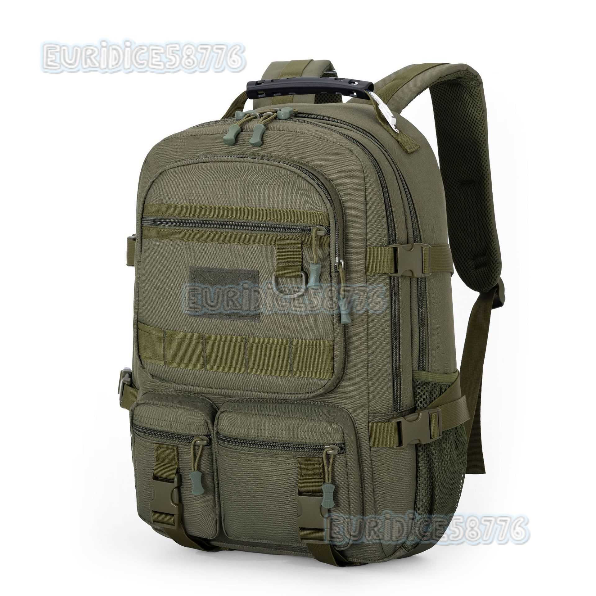 Camouflage Backpack Outdoor Mountaineering Hiking Camping Backpack Multifunctional Student School Bag Large Capacity Computer Bag H250811