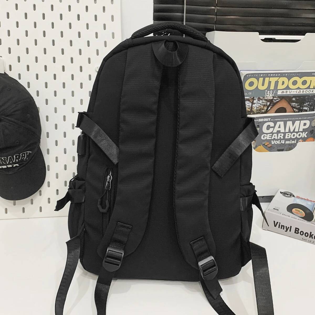 Schoolbag Unisex New Japanese Simple Junior High School Student Large-Capacity Backpack high-quality