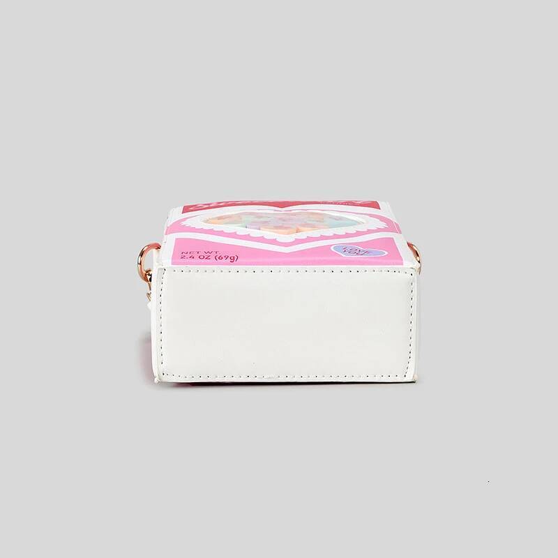 Fashion Love Hearts Pattern Women Shoulder Bags Cute Box Crossbody Bag Funny Novelty Small Phone Purses Lovely Gifts For Girls