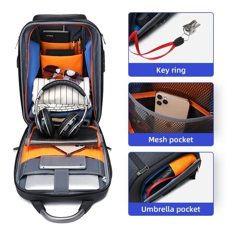 Men's Adjustable Chest Bags Anti-theft Waterproof Business Backpack USB Charging Travel Women Casual Niche Shoulder Bag high-quality