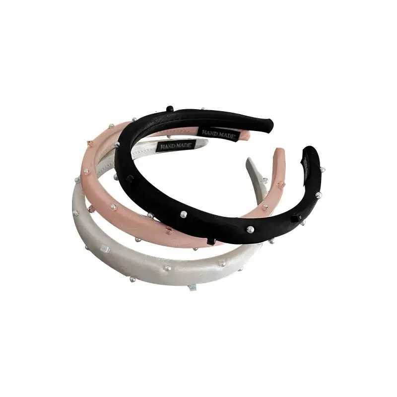 Forest Style Sweet Fairy Pearl Crystal Silk Material Band Wash Face Hair Accessories For Women X250812