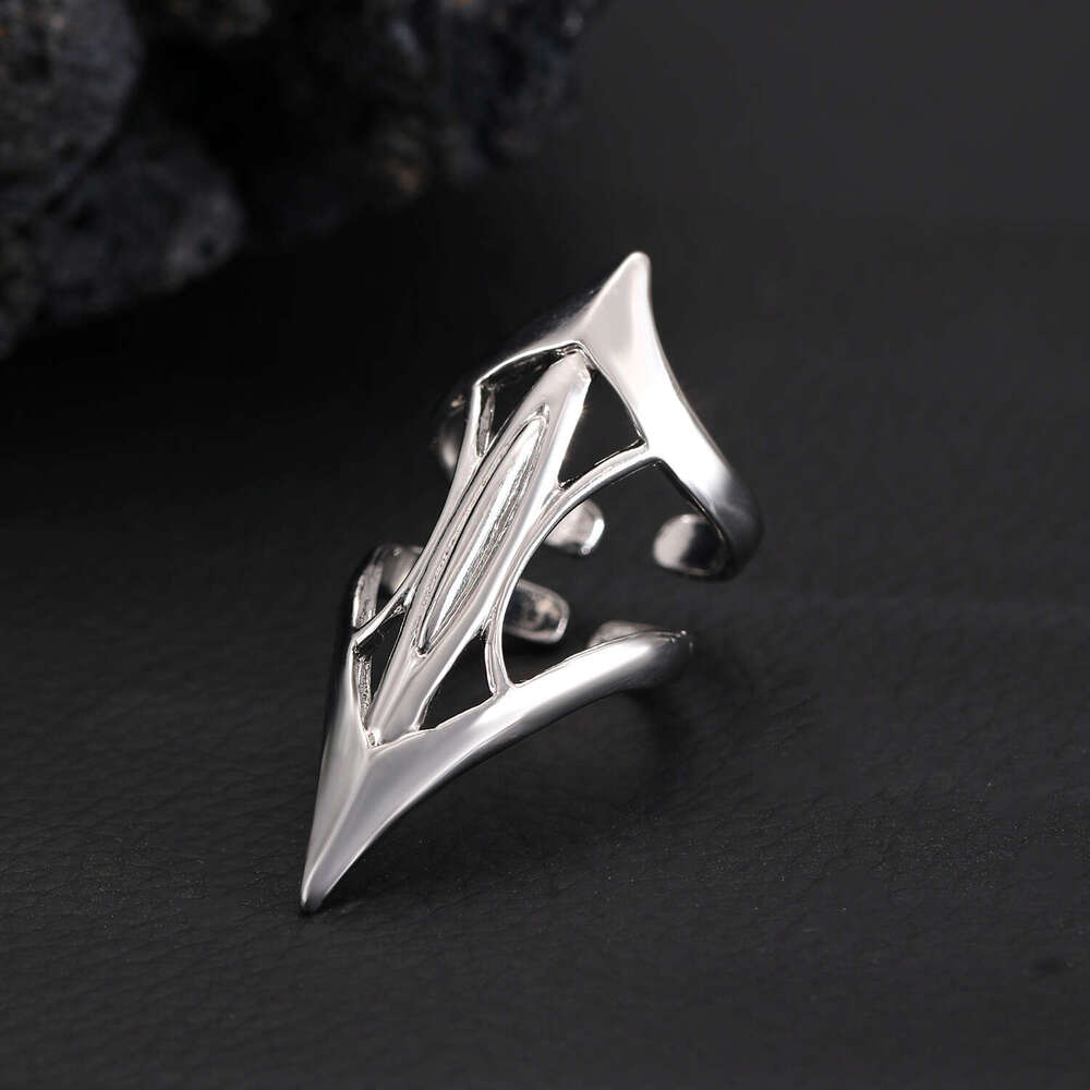 Gothic Punk Design High-End Adjustable Joint Ring Unisex