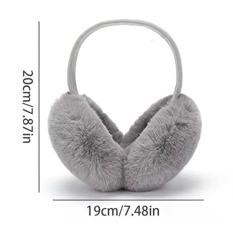 Solid Soft Plush Ear Keep Warmer Winter Earmuffs for Women Men Fashion Outdoor Earflap Protection Ear-Muffs Good Effect Cover XJ250812