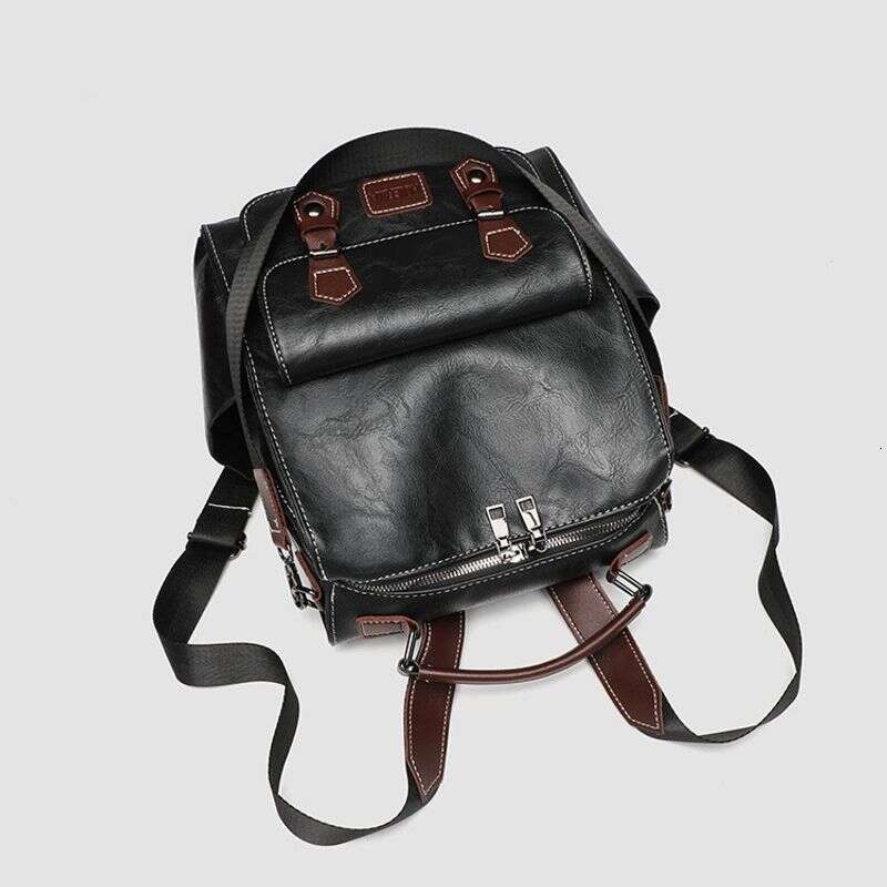 England Wind 2025 Fall New Korean Large-Capacity Travel Female Backpack Versatile Leisure Daily Simple Commuting