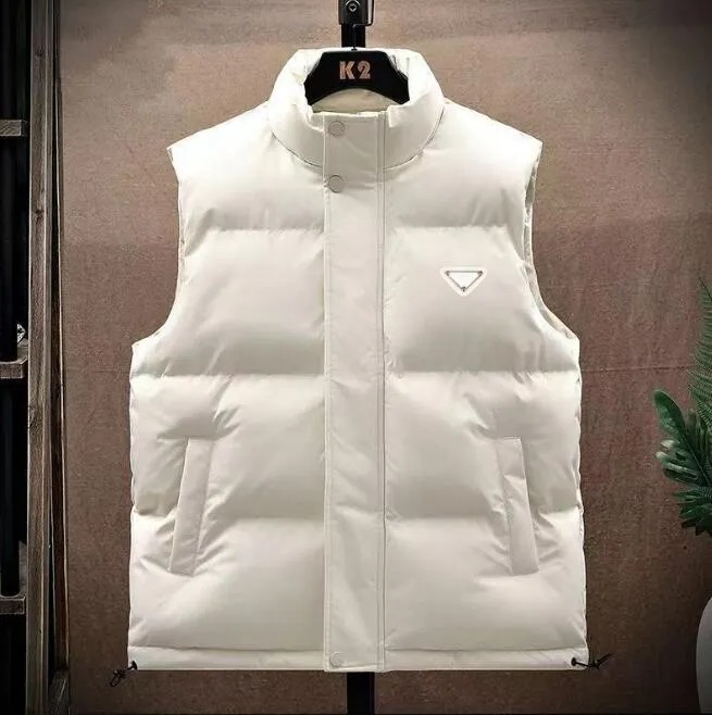 Designer Puffer Vest Mens Waistcoat Winter Vests Unisex Couple Bodywarmer Womens Jacket Sleeveless Outdoor Warm Thick Outwear Clothing Gilet Uomo