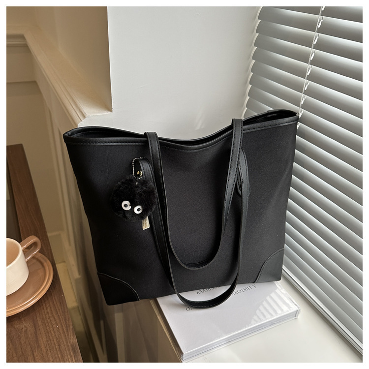 Fashion Casual Large Capacity New Summer Simple Stylish Solid Color Commuter Trendy Single Shoulder Tote Bag for Women ddmymarket