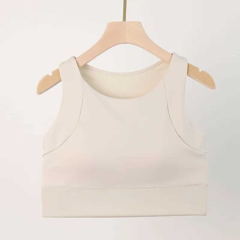 High Strength Anti-shock Sports Crop Tops Women Built-in Pads Vest High Impact Fitness Running Gym Bras Z250812