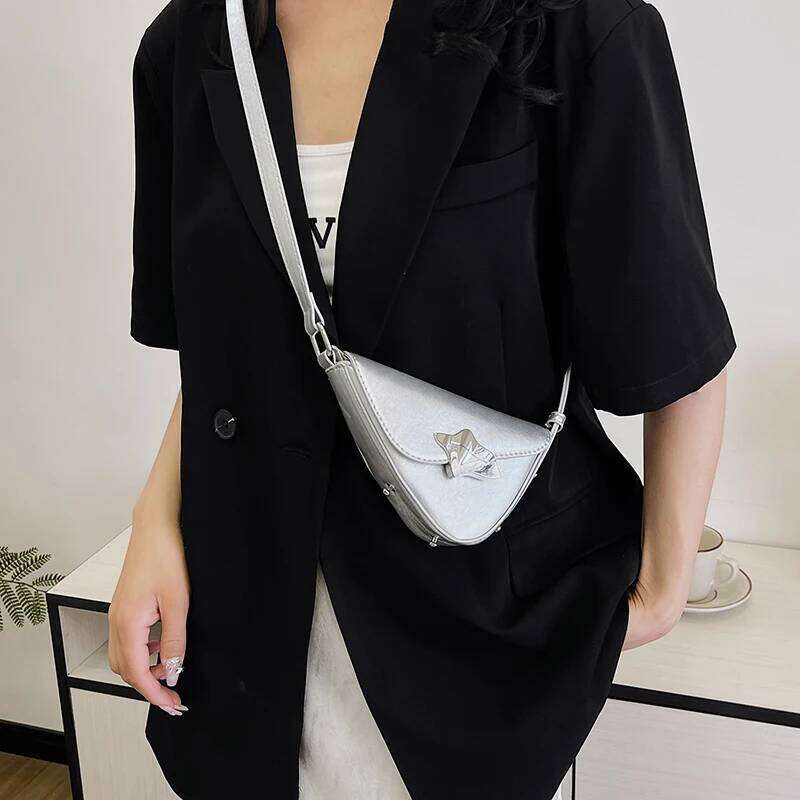 Designer Triangle For Women Super Mini Crossbody Chest Summer Fashion Shoulder Phone Bag Coin Purse Bolsa Feminina