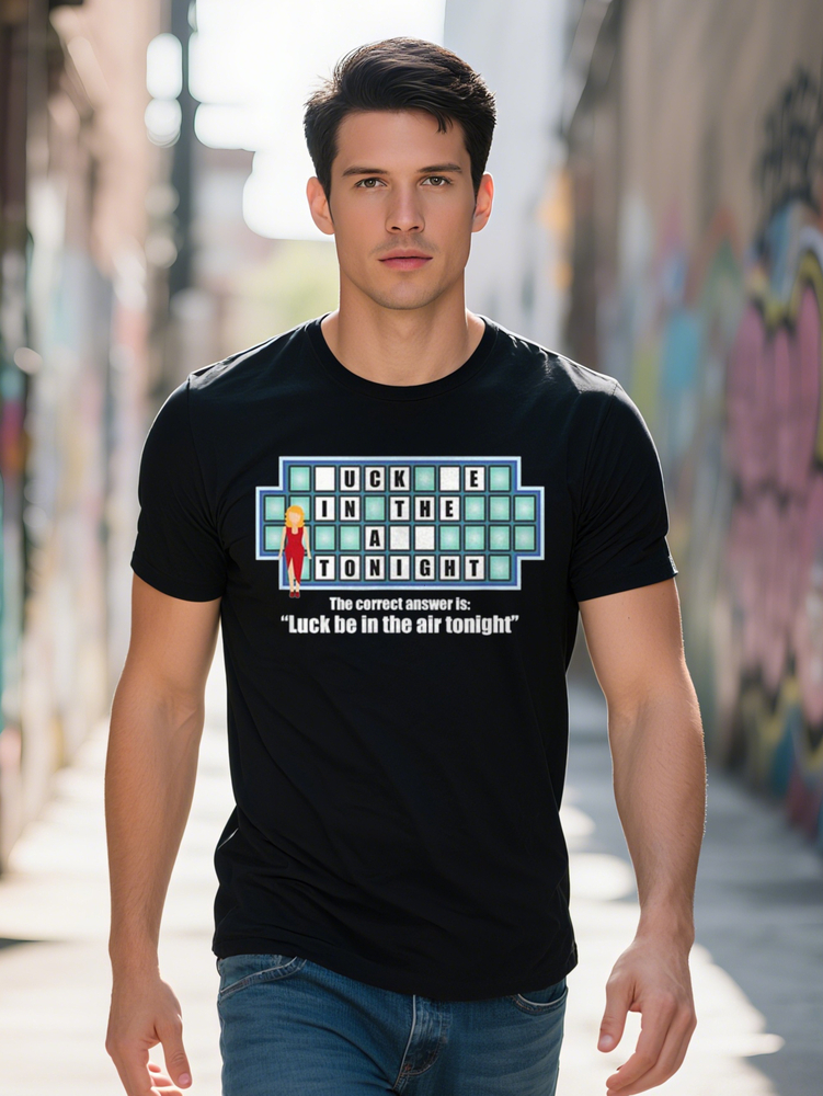 Men s Plus Size Funny Adult Humor Quiz Puzzle Game Show Meme T-Shirt Lock the Night Design Short Sleeve Cotton