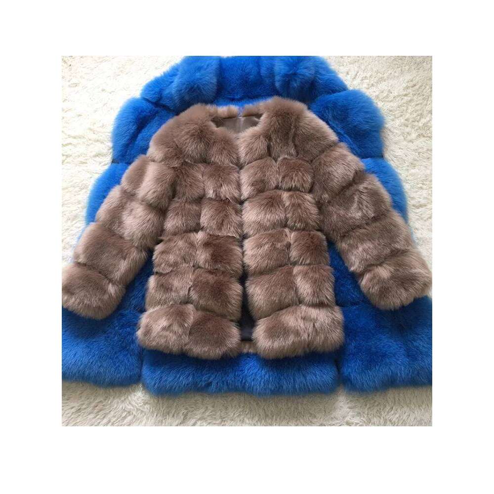 ZADORIN New Splicing Long Coat Thick Warm Winter Fashion Fluffy Faux Fur Jacket Coats For Women Outerwear MDNG 20250811