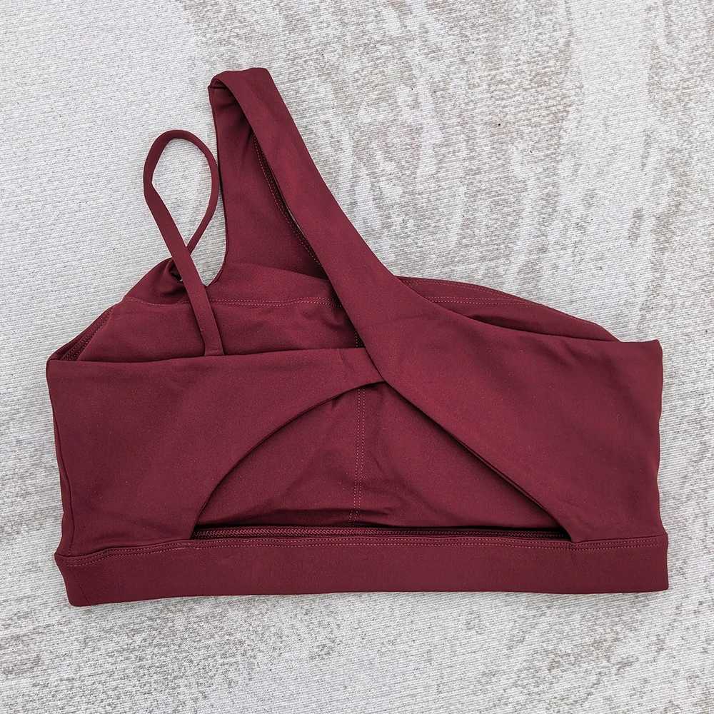 Women Sports Bras Sexy Single Strap Bra Running Women Sports Underwear Gym Top Stretch Push Up Bra Women Vest Z250812