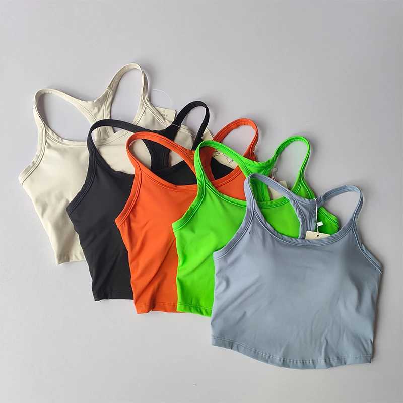 2024 New Women Sports Bra Beauty Back Underwear Pilates Training Bra Running Underwear Fitness Camisole Vest Gym Top Female Z250812