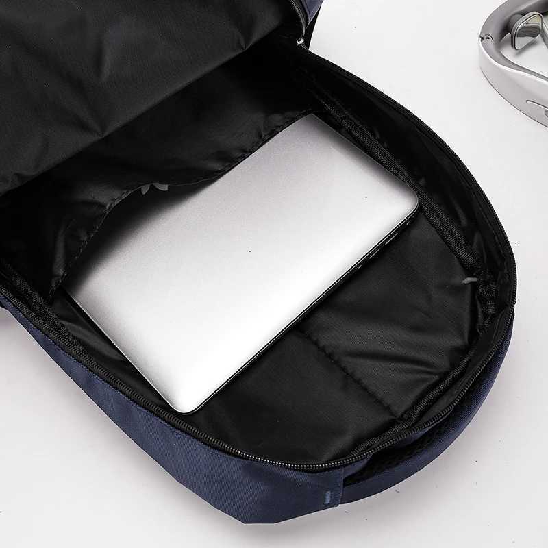 Large-capacity backpack | Adjustable shoulder strap multi-layer design polyester lining laptop backpack Y250811