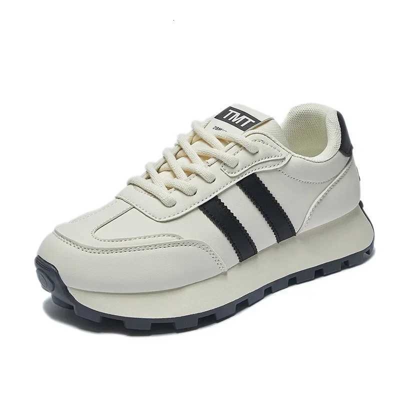 Womens Sports Shoes with Mesh Breathable Round Toe Thick Sole and Raised Dad Shoes Comfortable and Multifunctional Z250812